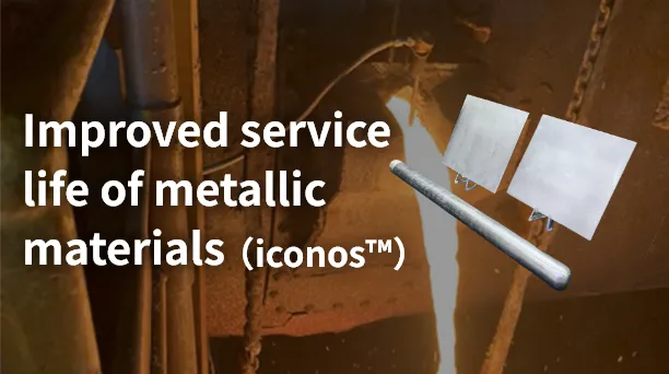 Improved service life of metallic materials